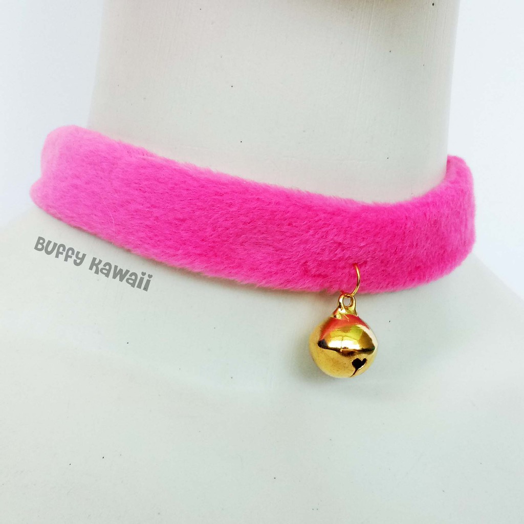 Jual Chocker lonceng bulat golden bell cosplay neko halloween kawaii ...
