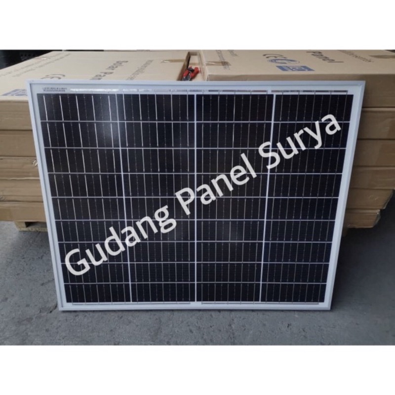 Jual Solar Panel Surya Solarcell PV Module Maysun Mono 50WP 50wp ...