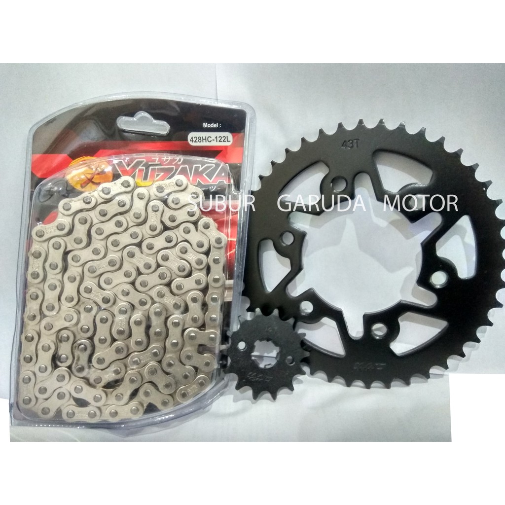 Jual GEAR SET VARIASI VIXION NEW LIGHTING VIXION LAMA 1442 428122