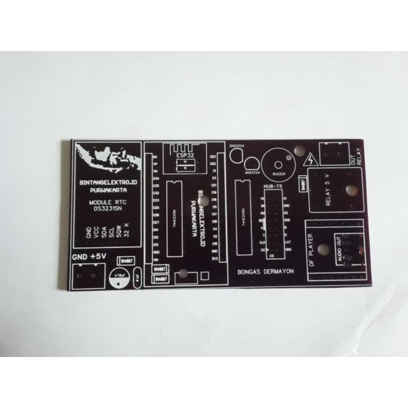 Jual PCB JWS ESP32 board support auto mp3 tartil led panel P5 dan P10 ...