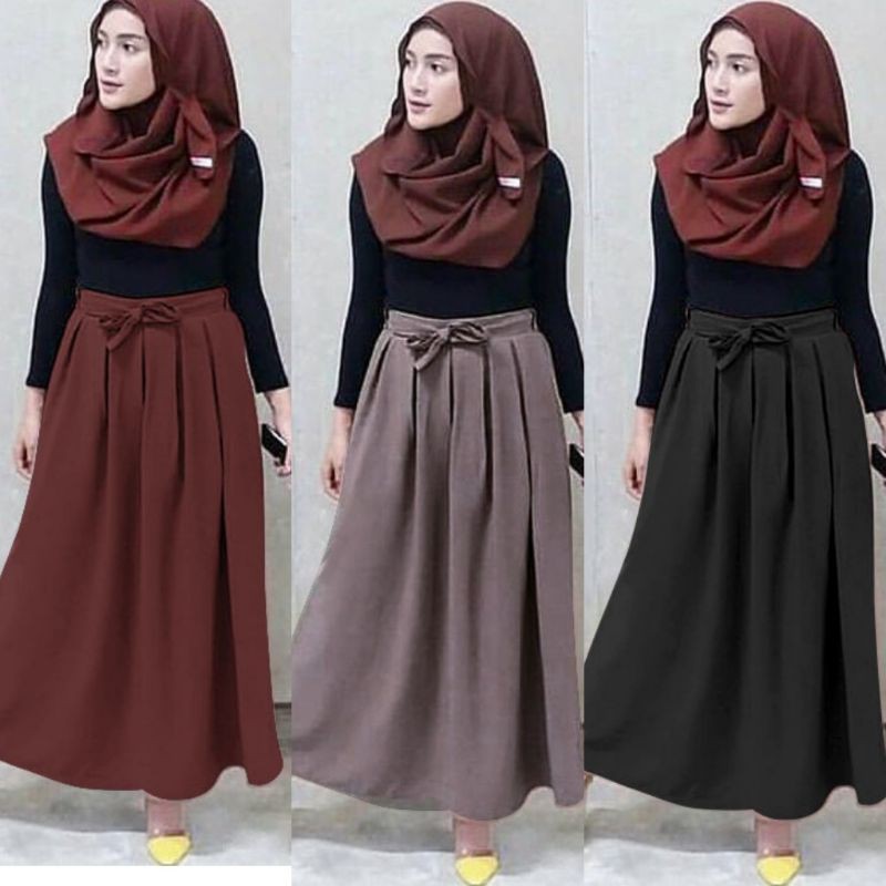 Jual Rok potaloka 3 warna | Shopee Indonesia