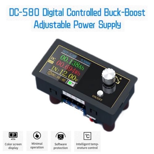 Jual CNC Adjustable Buck Boost Power Supply Converter CC CV Digital ...