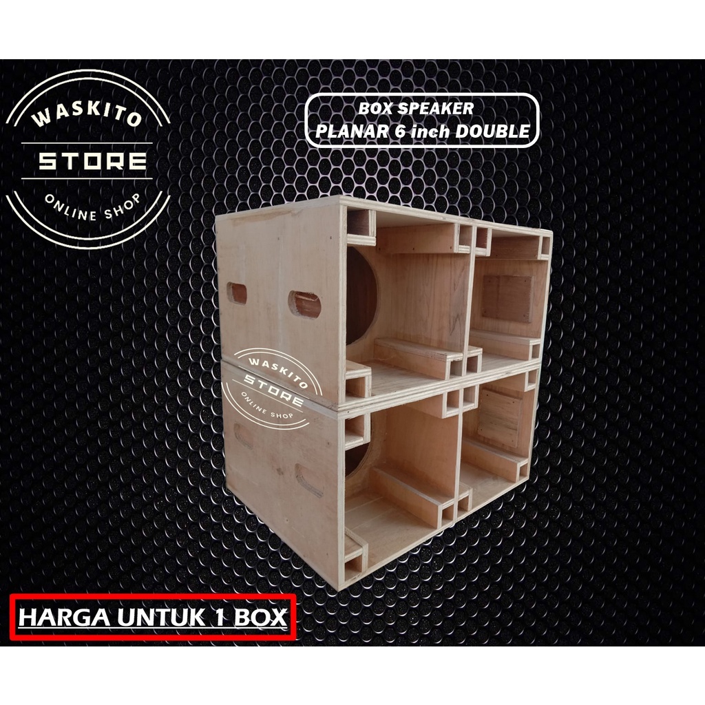 Jual Box Speaker Planar 6 Inch Double | Shopee Indonesia