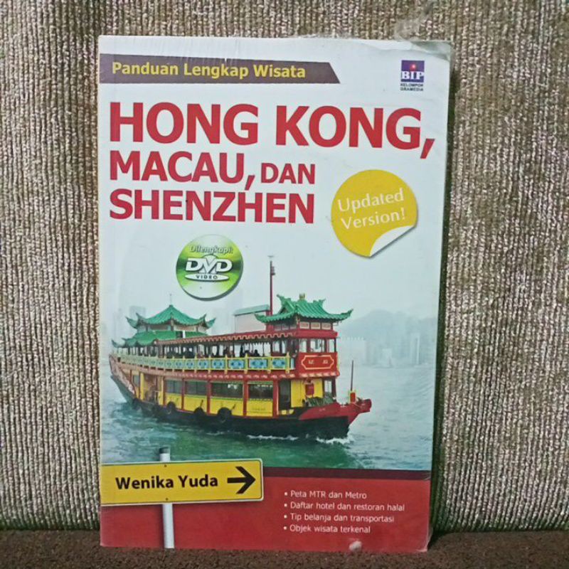 Jual Panduan lengkap wisata Hongkong, Macau, dan Shenzhen. Update