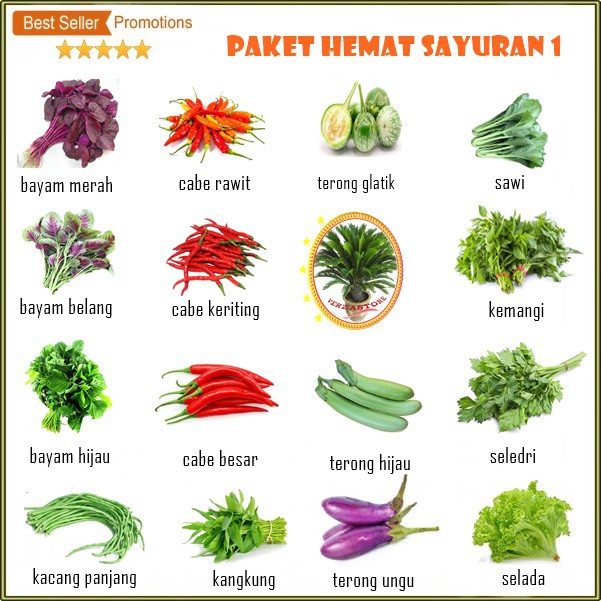 BIJI BENIH PAKET HEMAT SAYURAN 1