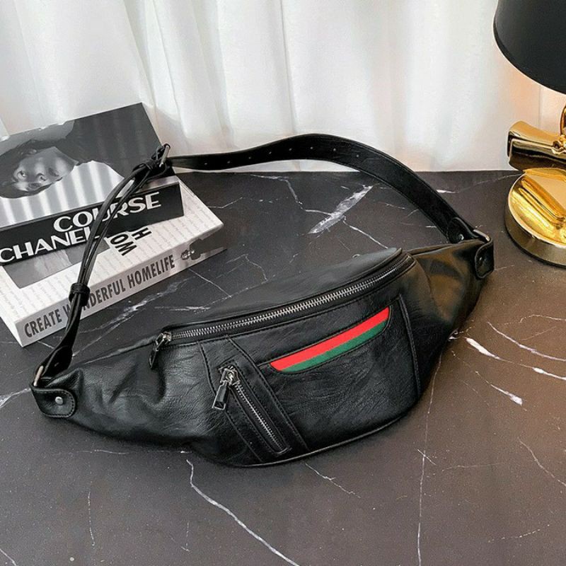 Jual WAIST BAG COWOK / WAIST BAG PRIA (WB3165) Shopee Indonesia