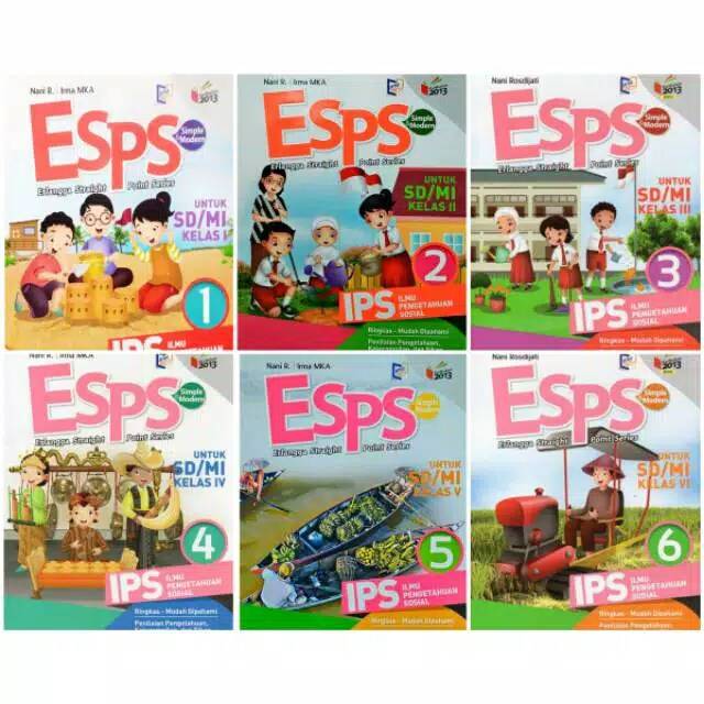 Jual Buku Esps Ips Sd Mi Kelas Penerbit Erlangga Shopee