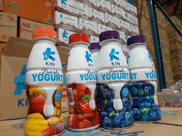 Jual KIN Fresh YOGURT BLUEBERRY 200ml | Shopee Indonesia