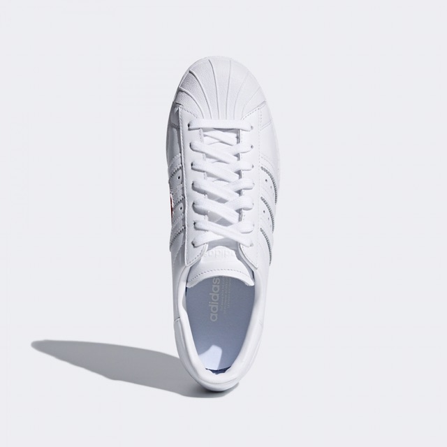 adidas gazelle silver green womens Shoe Tongues Decorations Red Heart Black White Leather Black Back