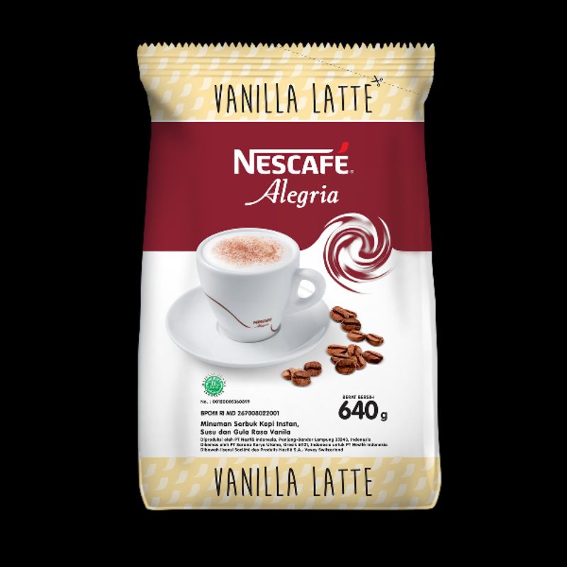 Jual Nescafe Vanilla LATTE 640 gram | Shopee Indonesia