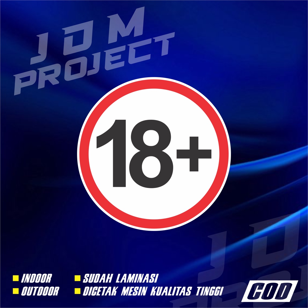 Jual Sticker printing 18+ JDM | Shopee Indonesia