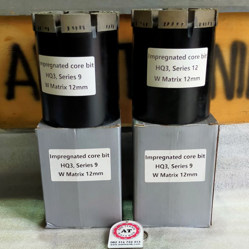 Jual HQ3 MATA BOR CORING DIAMOND - HQ3 IMPREG CORE BIT SERIES 9 /12 ...