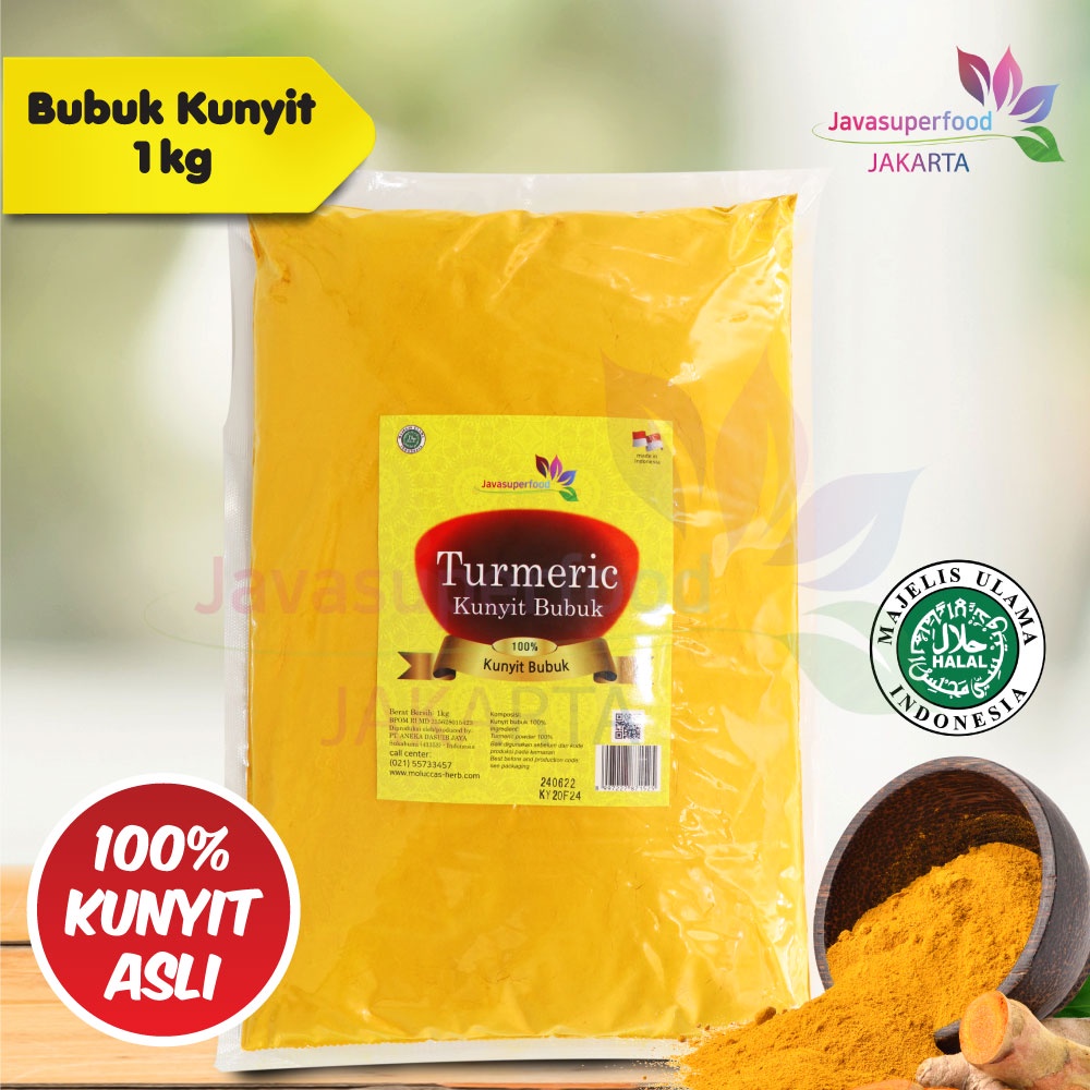 Jual Bubuk Kunyit Turmeric Powder 1 Kg Shopee Indonesia 0352