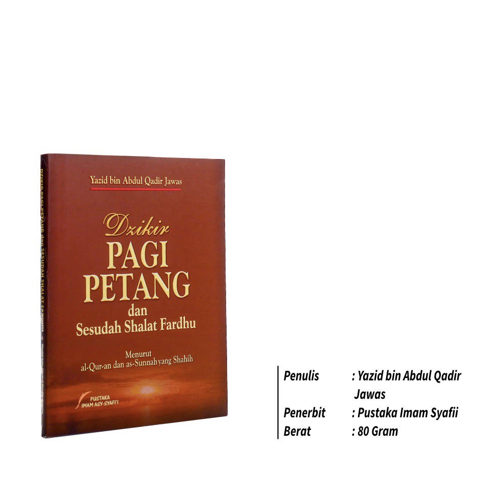 Jual Buku Saku Dzikir Pagi Petang Dan Sesudah Shalat Fardhu Pustaka