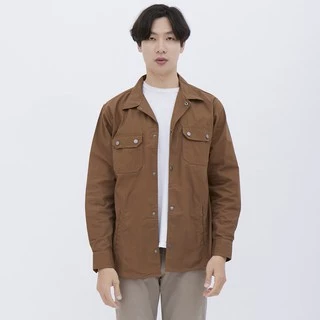M231 Jaket Pria Coverall Panjang Coklat 1959C