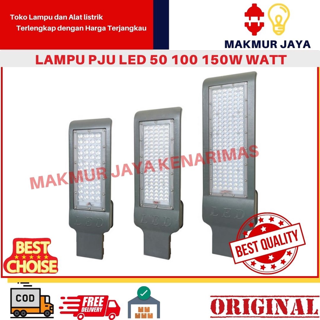 Jual Lampu Jalan Pju Led 50 100 150 W Watt Pju Led Lampu Jalan