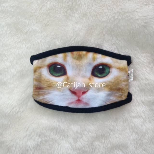 Jual Masker Kain Kucing Catijah | Shopee Indonesia