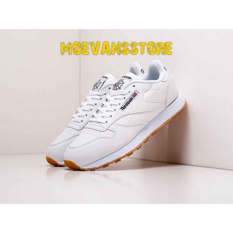 Jual SEPATU SNEAKERS PRIA WANITA REEBOK CLASSIC LEATHER UTILITY ENGLAND ALL WHITE GUM BNIB Shopee Indonesia
