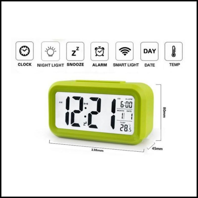 Jual jam digital LCD SUPER MURAH | Shopee Indonesia