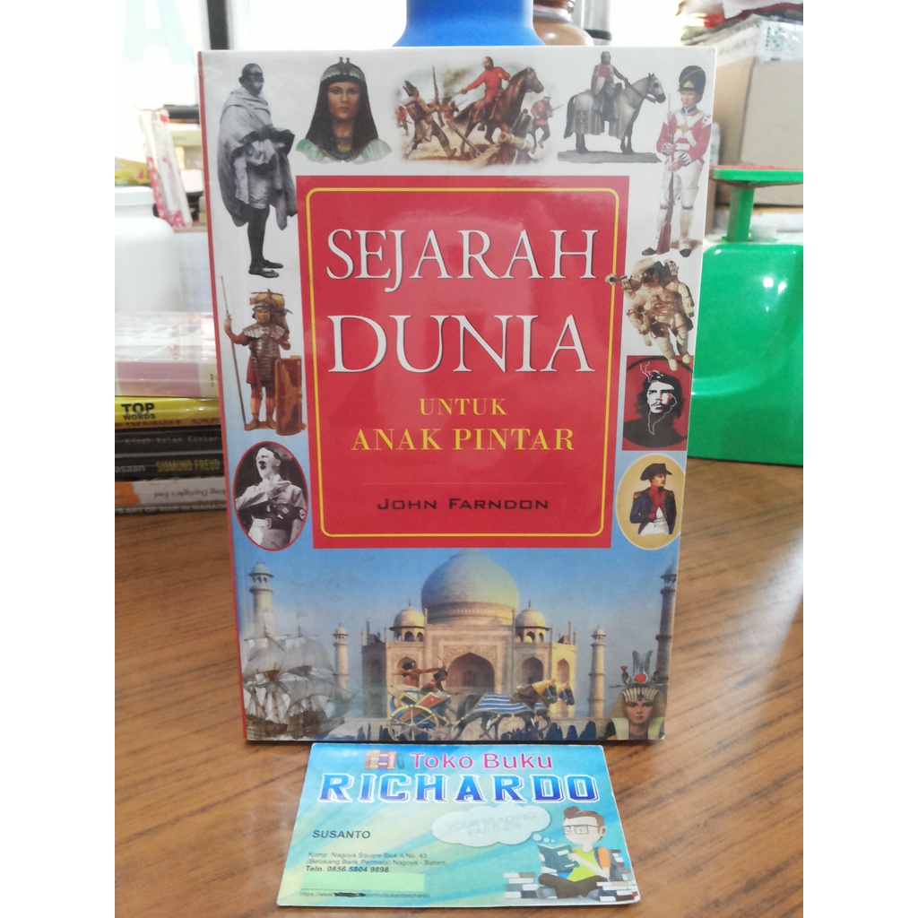 Jual Buku Sejarah Dunia untuk Anak Pintar --- John Farndon | Shopee