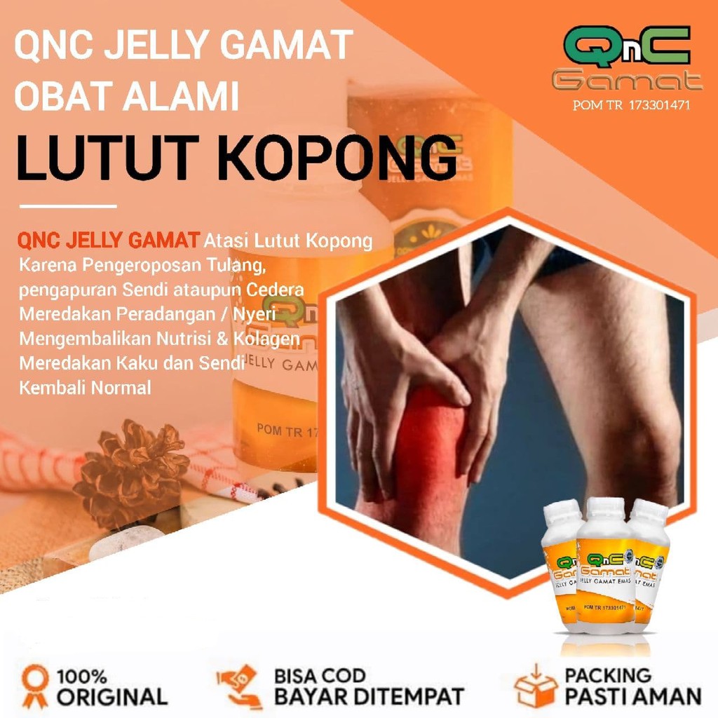 Jual Obat Dengkul Kopong, Lutut Sakit, Bunyi Kretek Pada Dengkul HERBAL