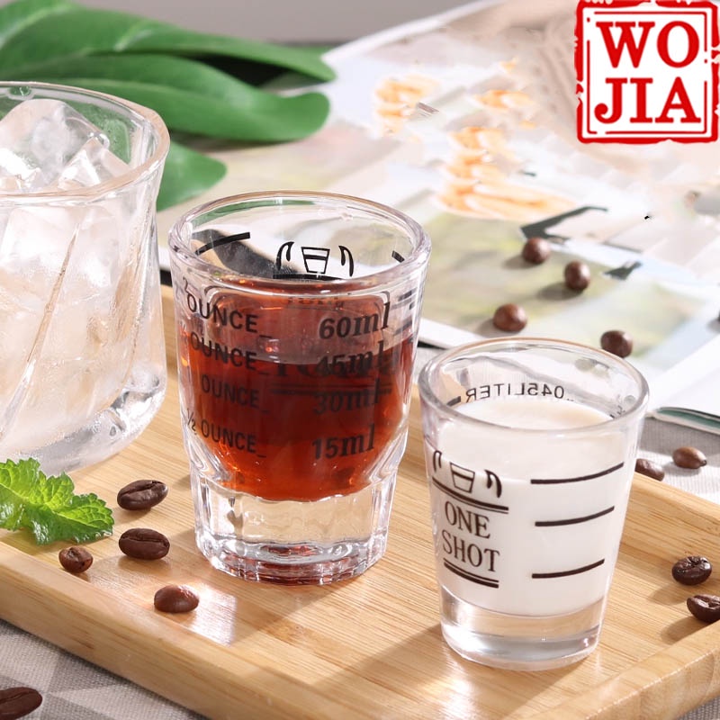 Jual Espresso Shot Glass Gelas Ukur Takar Coffee Kopi One Double Sloki Shopee Indonesia 9708