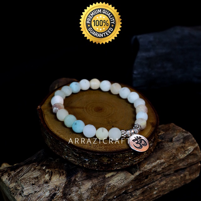 Jual Gelang Tangan Batu Akik Amazonite Cakra Original Kualitas Premium ...