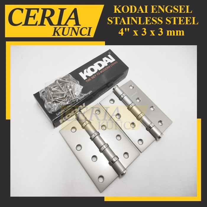 Jual ENGSEL PINTU JENDELA TEBAL KODAI STAINLESS STEEL Shopee Indonesia