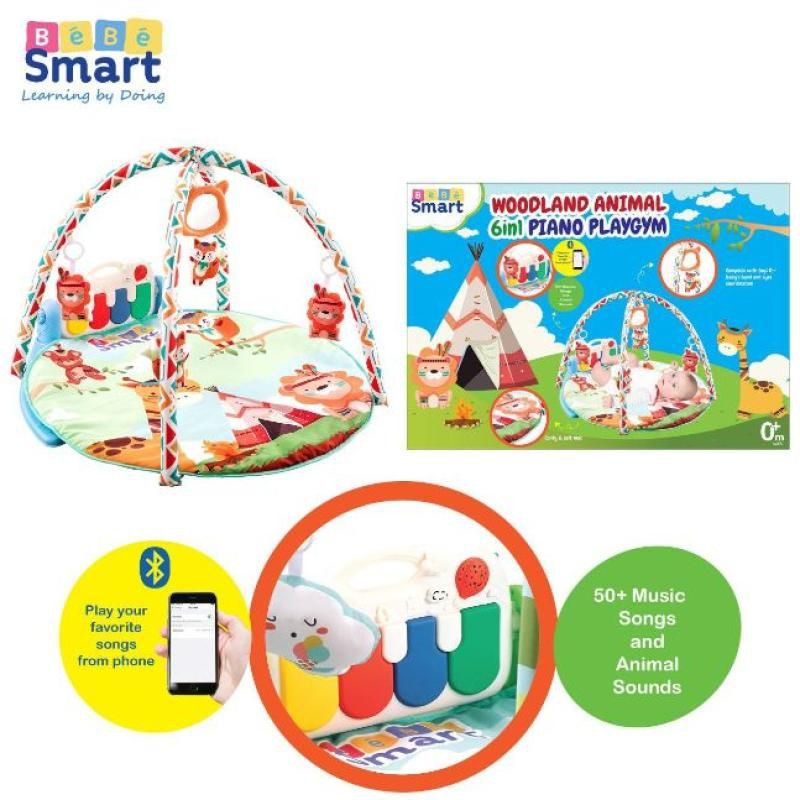 Bebe smart 6 in 1 piano store play gym