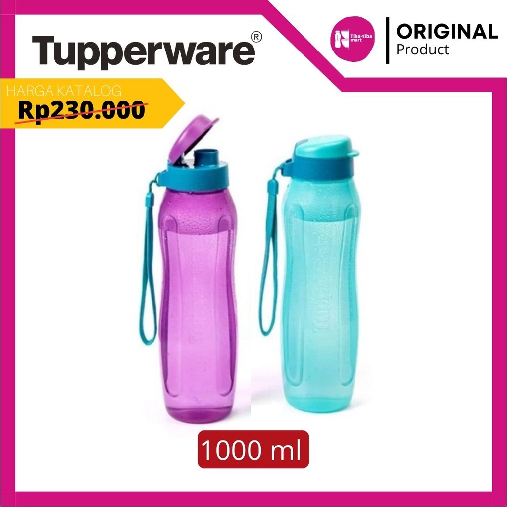 Jual Tupperware Botol Minum 1 Liter Eco 1L Tumbler Promo | Shopee Indonesia