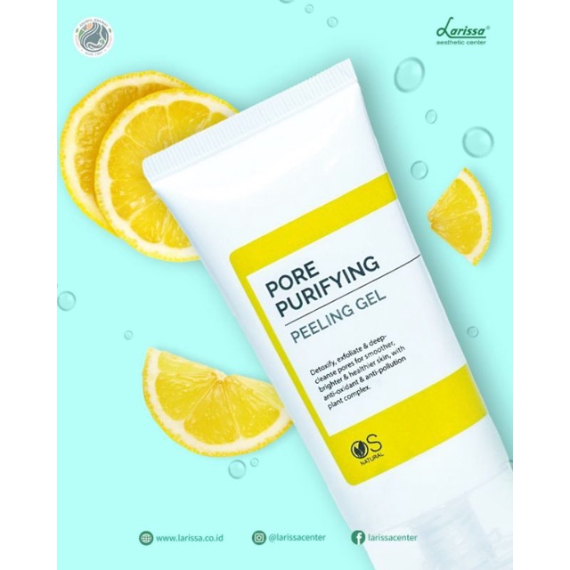 Jual Pore Purifying Peeling Gel Larissa Mengangkat Sel Kulit Mati