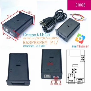 Jual GM66 GM67 GM65 Barcode Scanner Reader USB Serial UART TTL Arduino ...