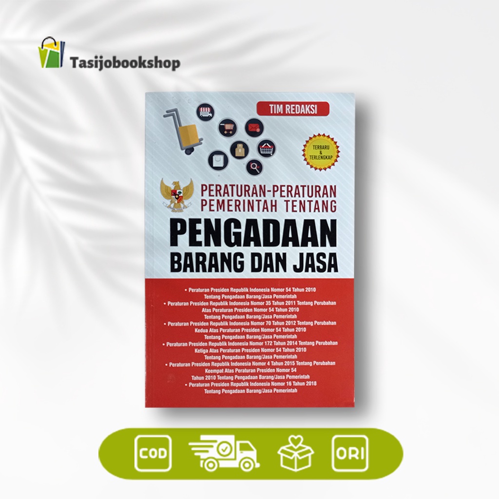 Jual Buku Undang-Undang : Peraturan-Peraturan Pemerintah Tentang ...