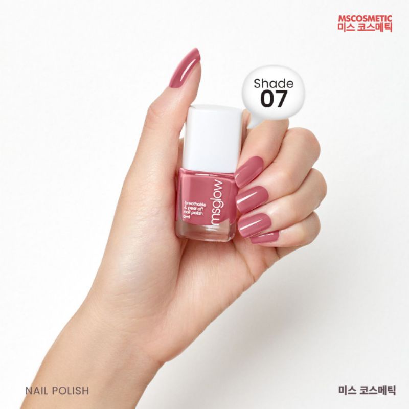 Jual Ms Glow Nail Polish Kutek Halal Shopee Indonesia