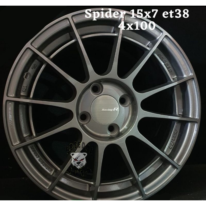 Jual Velg enkei spider r15 velg mobil enkei spider ring 15 | Shopee ...