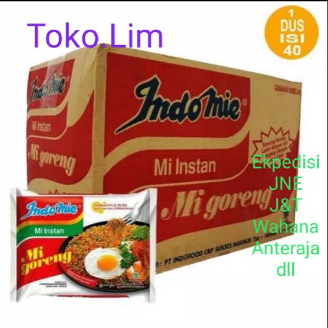 Jual Indomie Goreng (1 Dus 40 Pcs ) Goreng | Shopee Indonesia