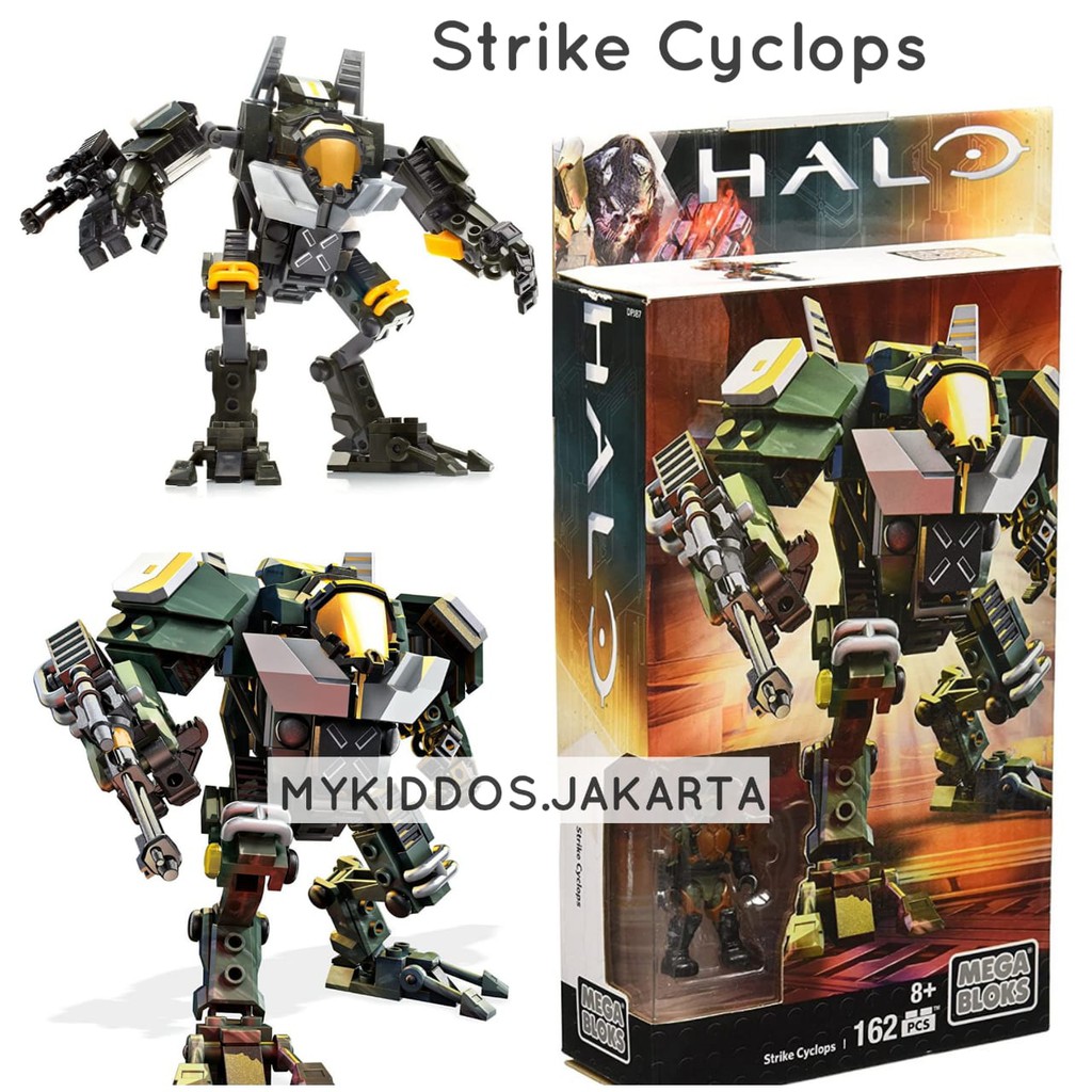 Jual Mega Construx Halo Incinerator Strike Cyclops Building Kit