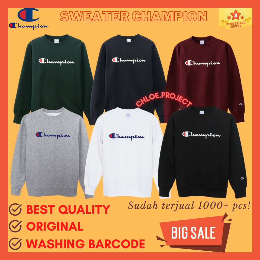 Jual sweater store champion original