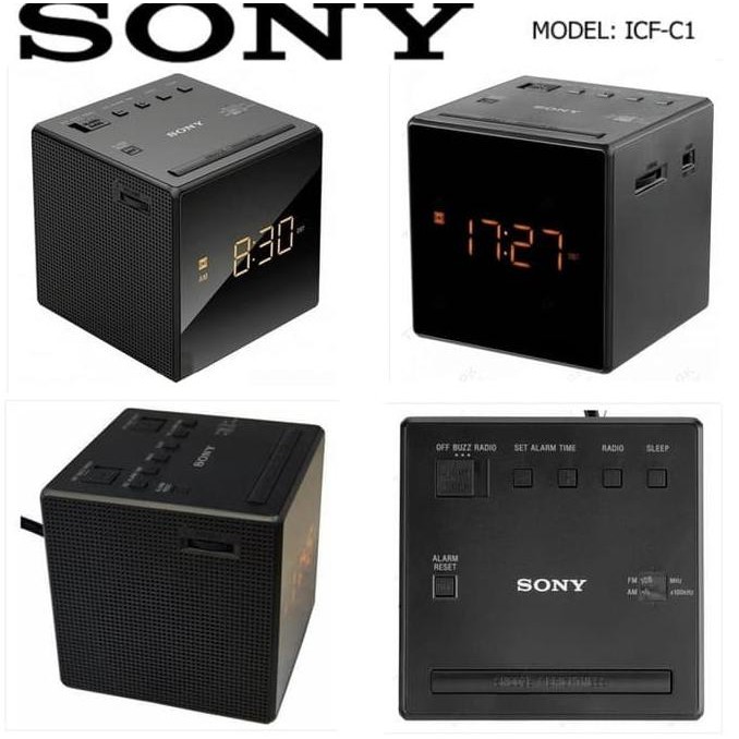Jual Sony Radio ICFC1 FM/AM Digital Clock Shopee Indonesia