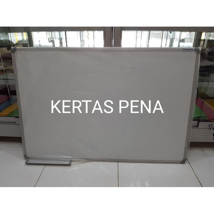 Jual Papan Tulis Whiteboard Magnetic Sakana 60x90 Cm Gantung Shopee Indonesia 6485