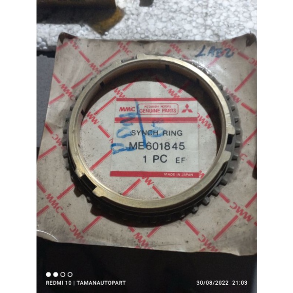 Jual RING SYNCHRONISER COLT DIESEL PS PN ME 601845 ORIGINAL MADE IN ...