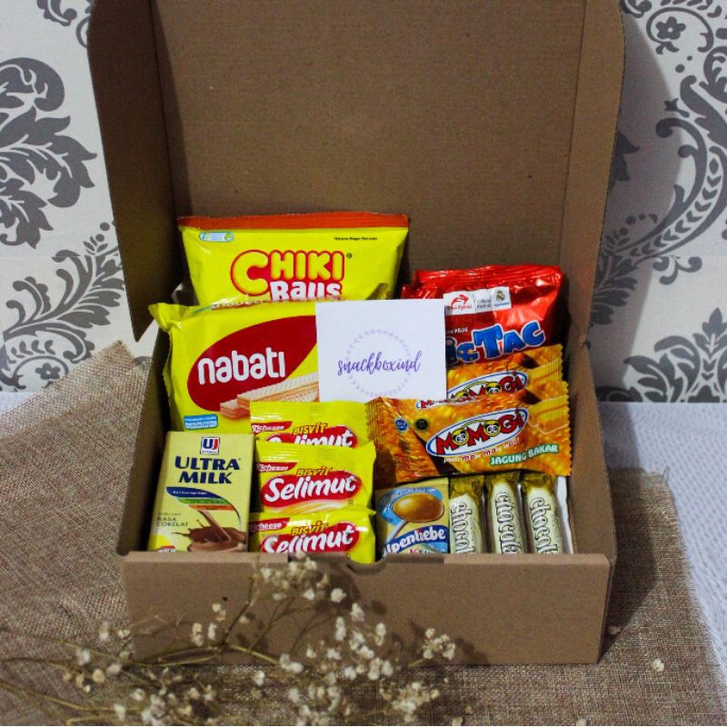 Jual Snack Box T Box Hadiah Ulang Tahun Wisuda Sidang Warna
