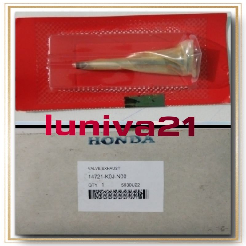Valvola Di Scarico Originale Honda OEM #14721-ZA1-000 – Nuova, Confezione Aperta