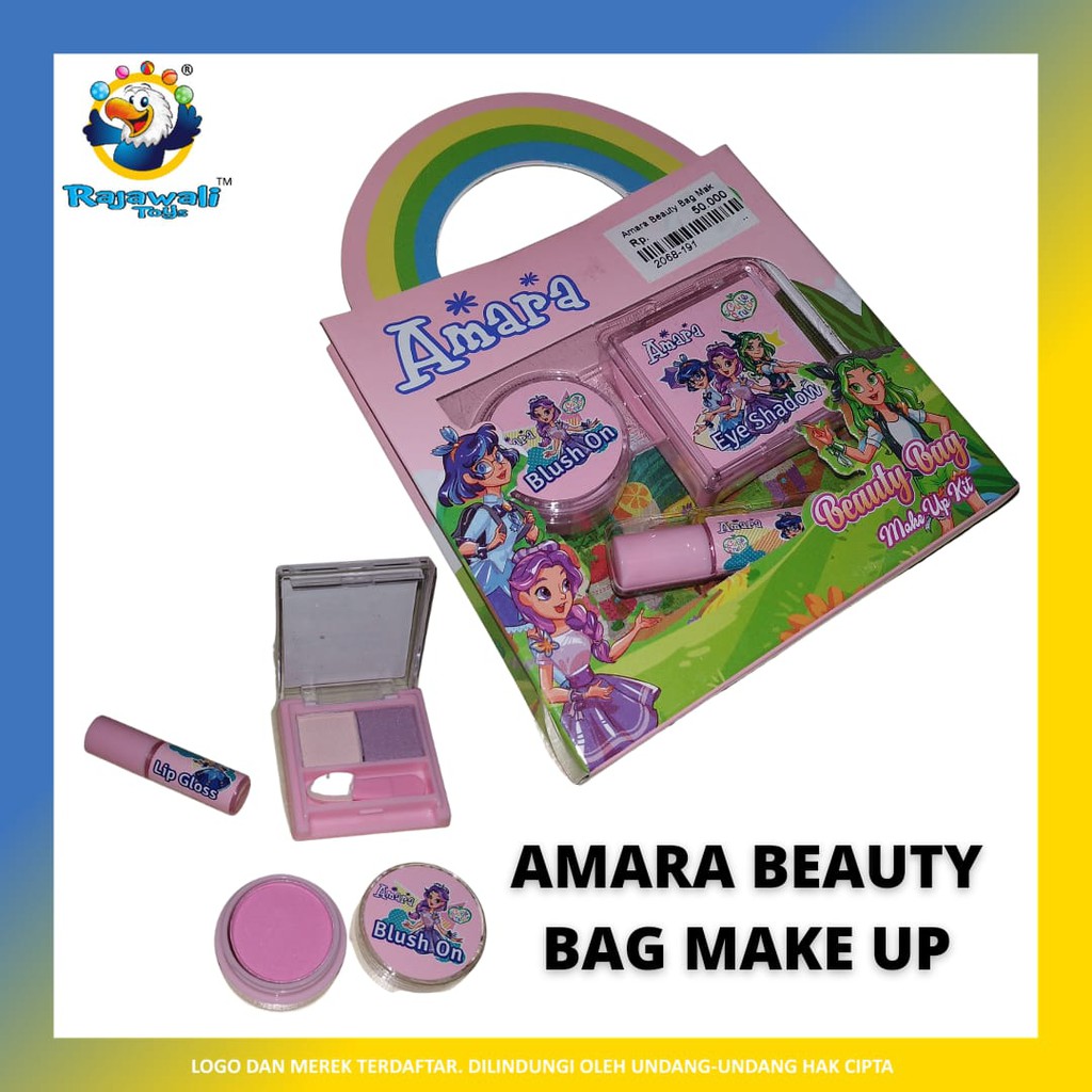 Jual AMARA BEAUTY BAG MAK/MAKE UP ANAK | Shopee Indonesia