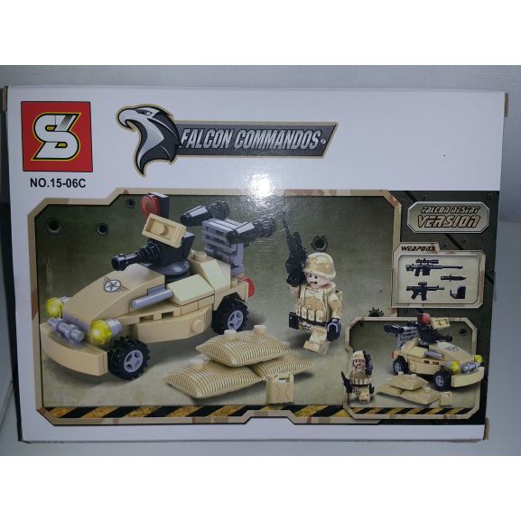 Jual Brick 15-06C Falcon Commandos Sembo | Shopee Indonesia