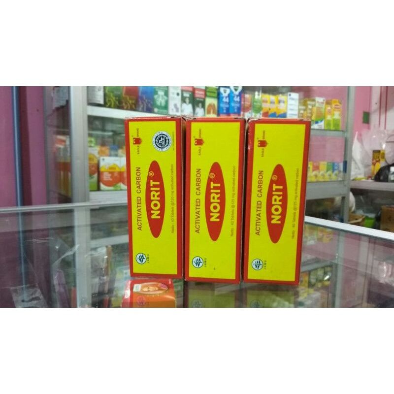 Jual norit activated carbon 40 tablet | Shopee Indonesia