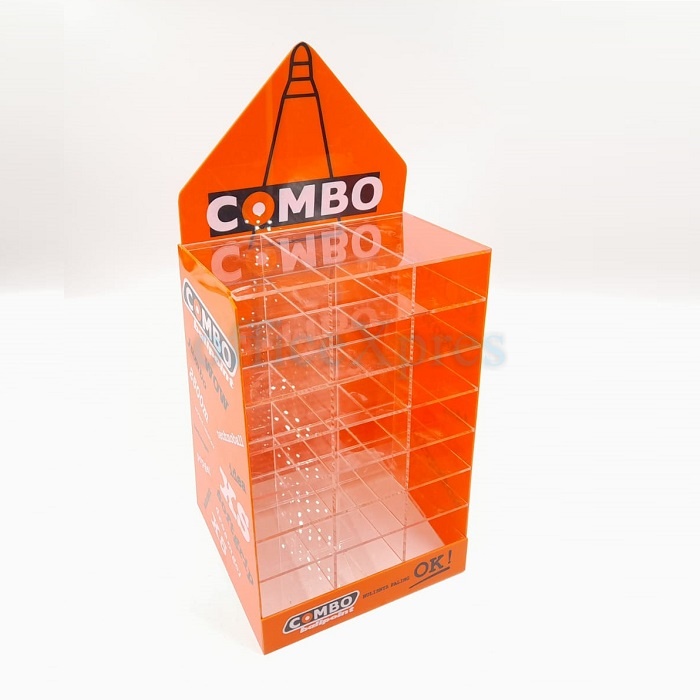 Jual Rak Display Acrylic / Display Pulpen Pencil Kaca Akrilik /Rak ...
