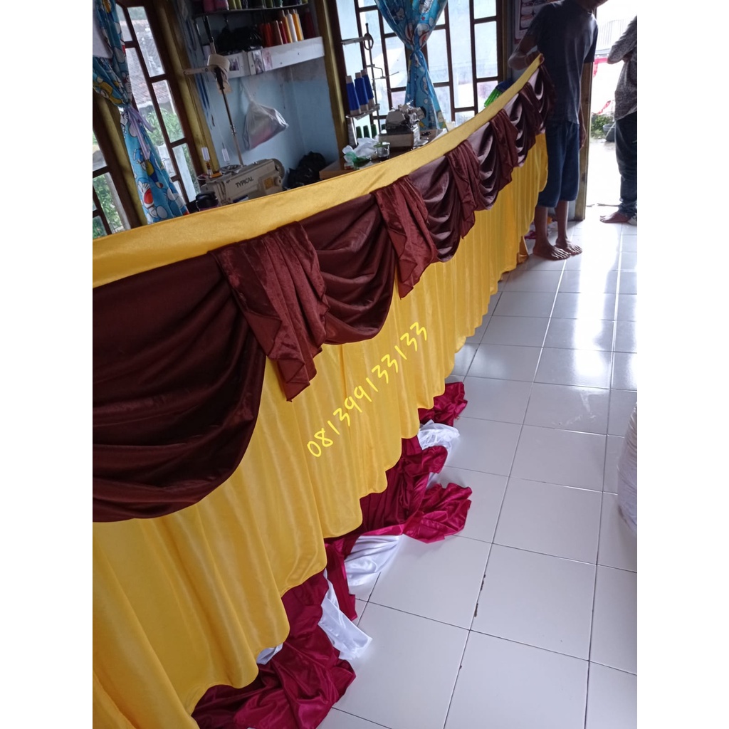 Jual REMPEL MEJA/SKIRTING MEJA#200 X 75CM | Shopee Indonesia