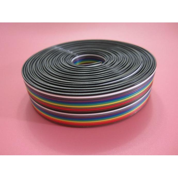 Jual Rainbow Cable 20 Pin 1 Meter Kabel Pelangi Panjang 1Meter ...
