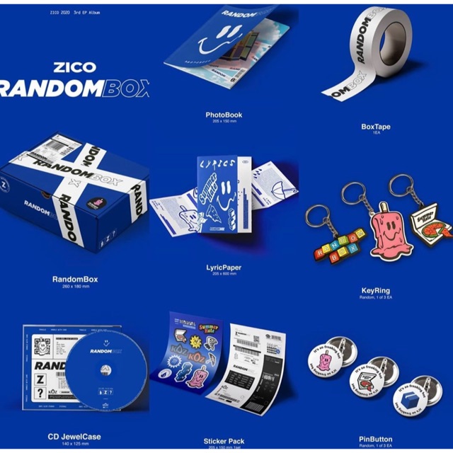 Jual ZICO - Mini Album Vol.3 [RANDOM BOX] | Shopee Indonesia